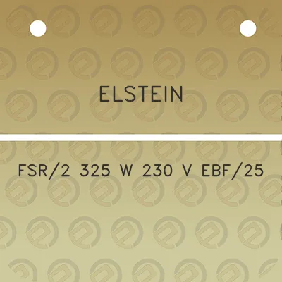 elstein-fsr2-325-w-230-v-ebf25