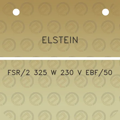 elstein-fsr2-325-w-230-v-ebf50