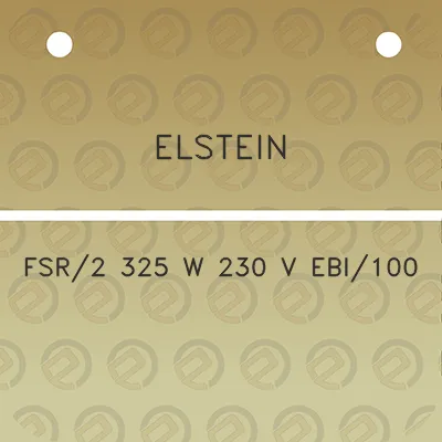 elstein-fsr2-325-w-230-v-ebi100