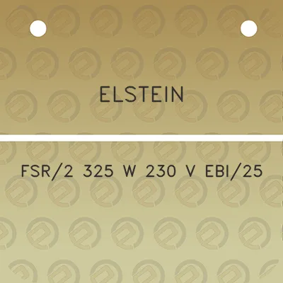 elstein-fsr2-325-w-230-v-ebi25