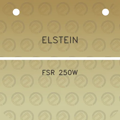 elstein-fsr-250w