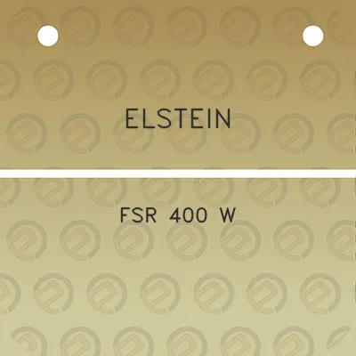 elstein-fsr-400-w