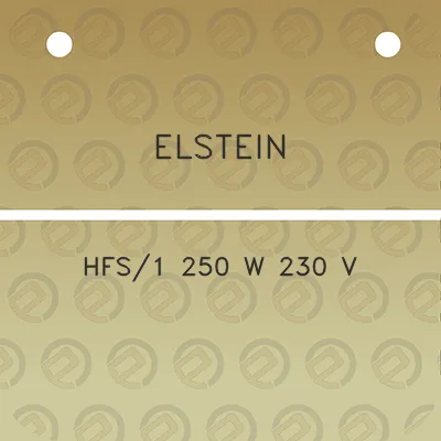 elstein-hfs1-250-w-230-v