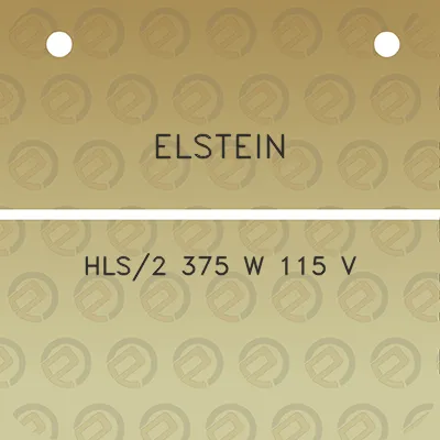 elstein-hls2-375-w-115-v