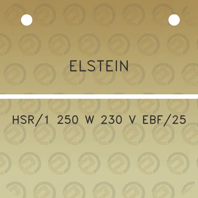 elstein-hsr1-250-w-230-v-ebf25