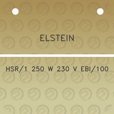 elstein-hsr1-250-w-230-v-ebi100