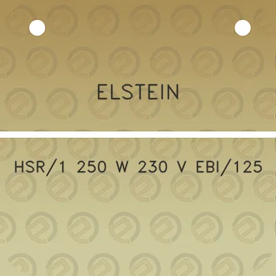 elstein-hsr1-250-w-230-v-ebi125