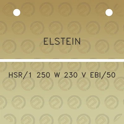 elstein-hsr1-250-w-230-v-ebi50