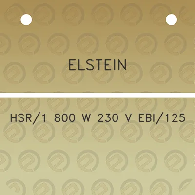 elstein-hsr1-800-w-230-v-ebi125