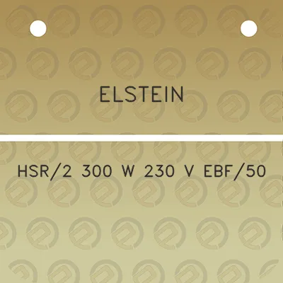 elstein-hsr2-300-w-230-v-ebf50