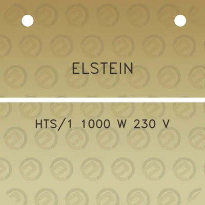 elstein-hts1-1000-w-230-v