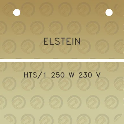 elstein-hts1-250-w-230-v