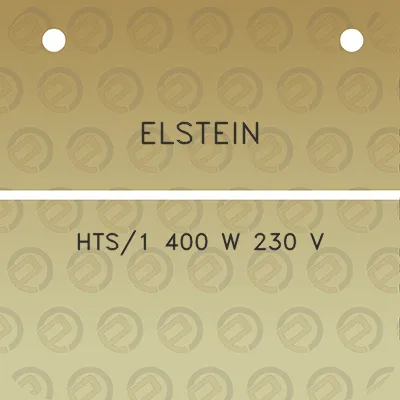 elstein-hts1-400-w-230-v