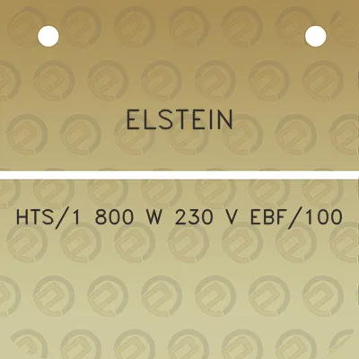 elstein-hts1-800-w-230-v-ebf100