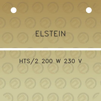 elstein-hts2-200-w-230-v