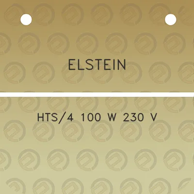 elstein-hts4-100-w-230-v