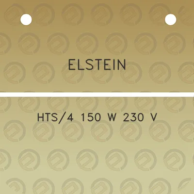 elstein-hts4-150-w-230-v