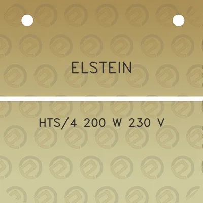 elstein-hts4-200-w-230-v