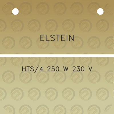 elstein-hts4-250-w-230-v