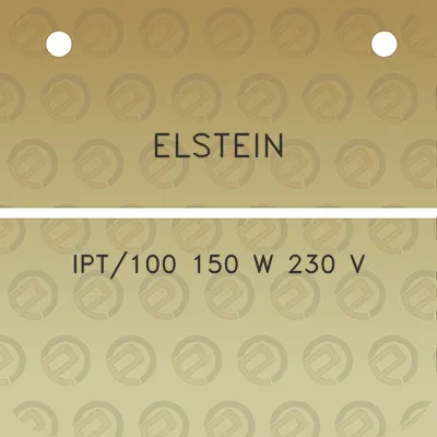 elstein-ipt100-150-w-230-v