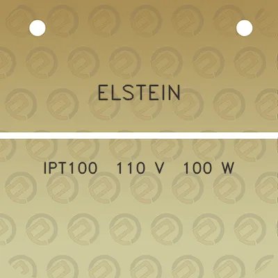 elstein-ipt100-110-v-100-w