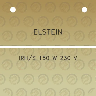 elstein-irhs-150-w-230-v