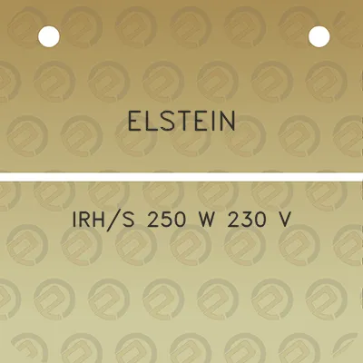 elstein-irhs-250-w-230-v