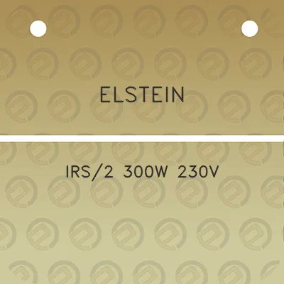 elstein-irs2-300w-230v