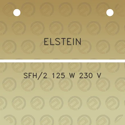 elstein-sfh2-125-w-230-v