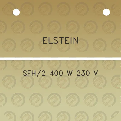 elstein-sfh2-400-w-230-v