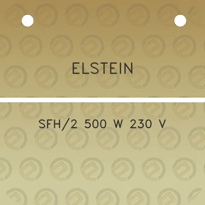 elstein-sfh2-500-w-230-v