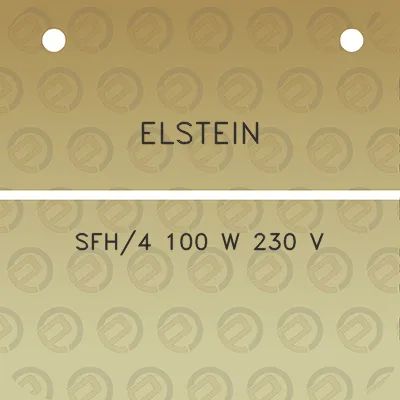 elstein-sfh4-100-w-230-v