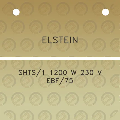 elstein-shts1-1200-w-230-v-ebf75