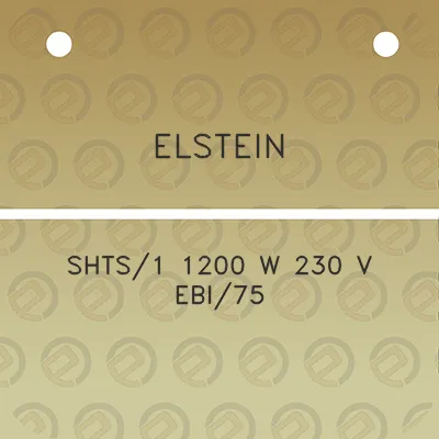 elstein-shts1-1200-w-230-v-ebi75