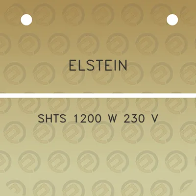 elstein-shts-1200-w-230-v