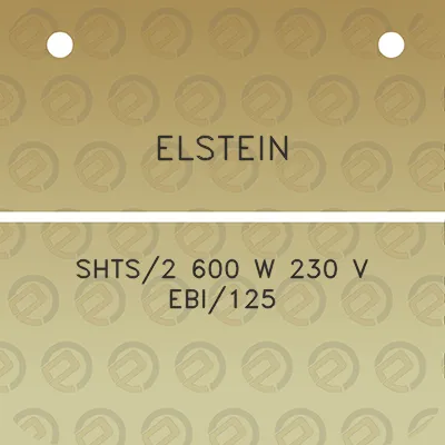 elstein-shts2-600-w-230-v-ebi125