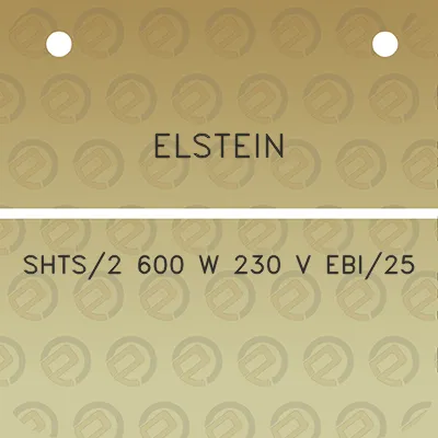 elstein-shts2-600-w-230-v-ebi25