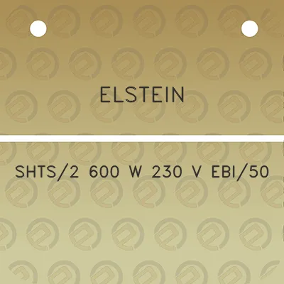 elstein-shts2-600-w-230-v-ebi50