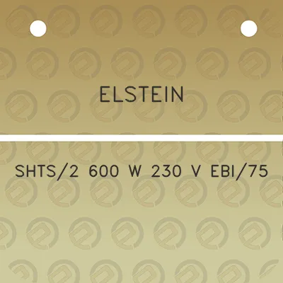 elstein-shts2-600-w-230-v-ebi75