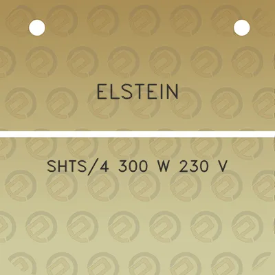 elstein-shts4-300-w-230-v