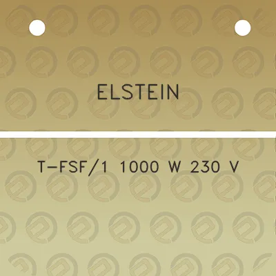 elstein-t-fsf1-1000-w-230-v