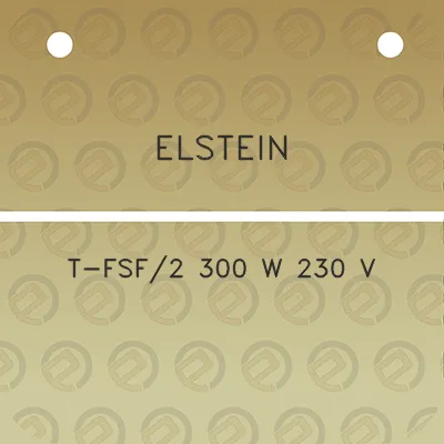 elstein-t-fsf2-300-w-230-v