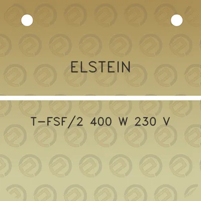 elstein-t-fsf2-400-w-230-v