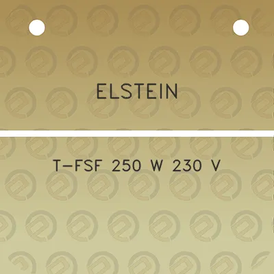 elstein-t-fsf-250-w-230-v