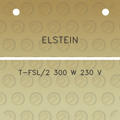 elstein-t-fsl2-300-w-230-v