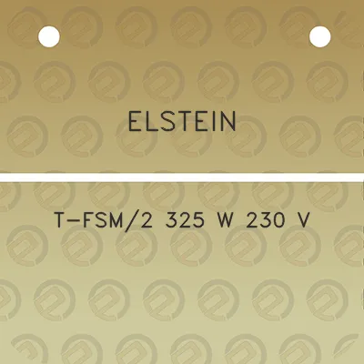 elstein-t-fsm2-325-w-230-v