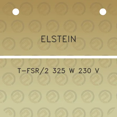 elstein-t-fsr2-325-w-230-v