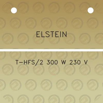 elstein-t-hfs2-300-w-230-v