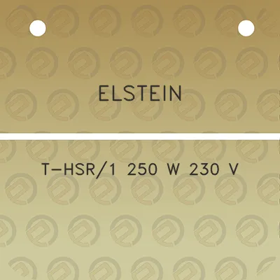 elstein-t-hsr1-250-w-230-v