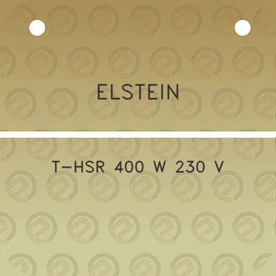 elstein-t-hsr-400-w-230-v